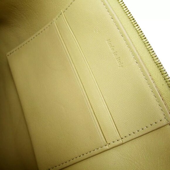 CELINE Clutch bag Cream x Brown leather - Picture 6 of 10